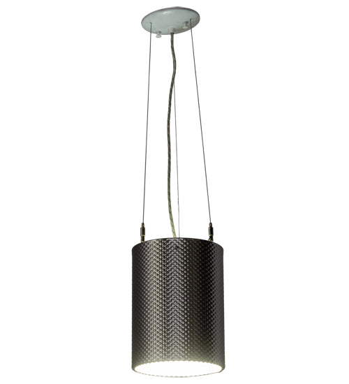 7.5" Wide Cilindro Metal-Tex Pendant