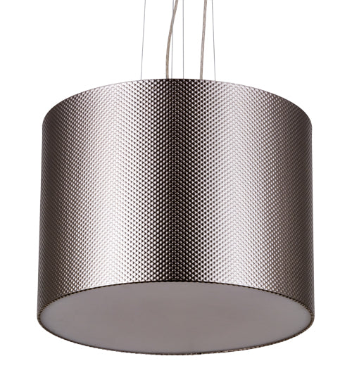 21.5" Wide Cilindro Metal-Tex Pendant