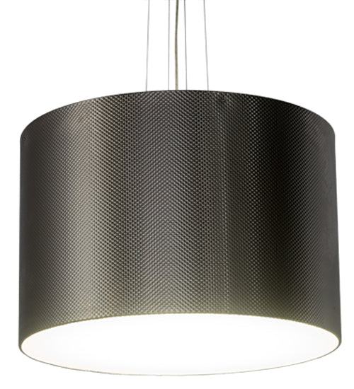 30" Wide Cilindro Metal-Tex Pendant