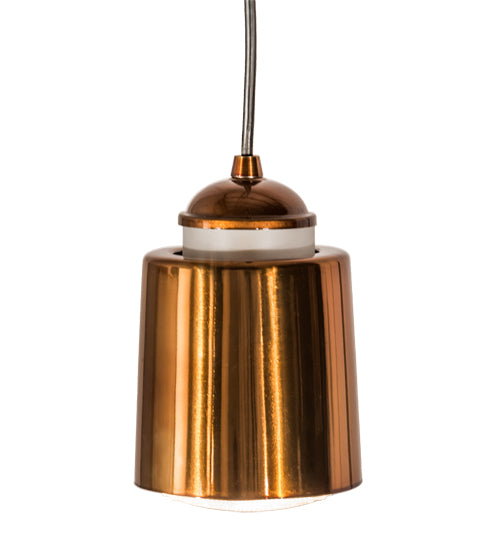 4.5"W Cilindro Dedal Pendant