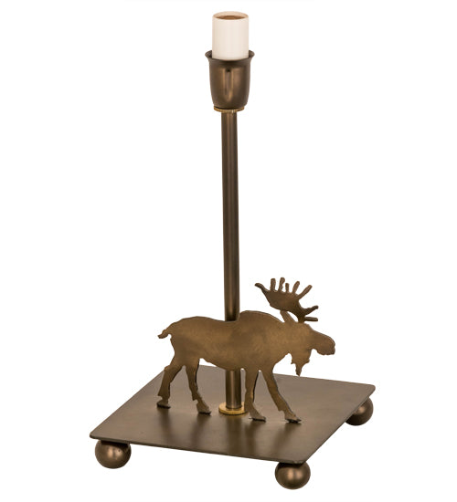 10.5"H Lone Moose Table Base