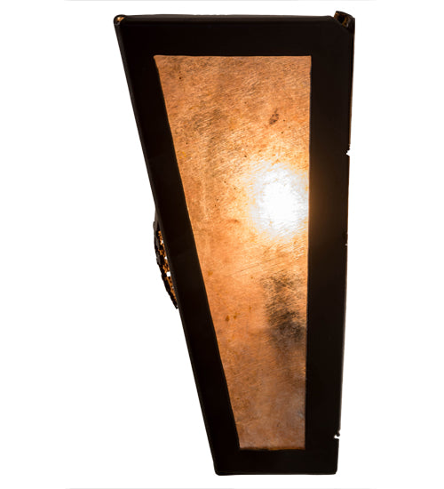 7" Wide Whispering Pines Wall Sconce