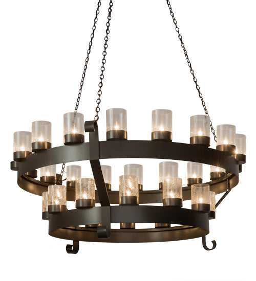 72" Wide Barnstable 30 Light Two Tier Chandelier