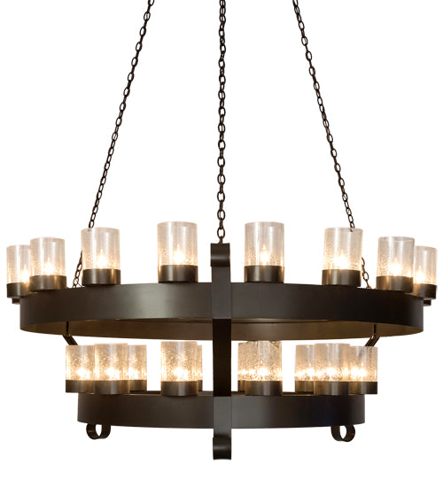 72" Wide Barnstable 30 Light Two Tier Chandelier