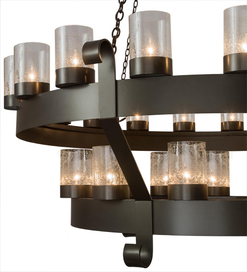 72" Wide Barnstable 30 Light Two Tier Chandelier