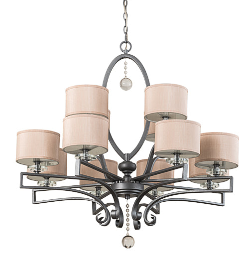 40" Wide Croix 12 Light Chandelier