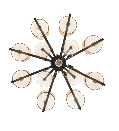 40" Wide Croix 12 Light Chandelier