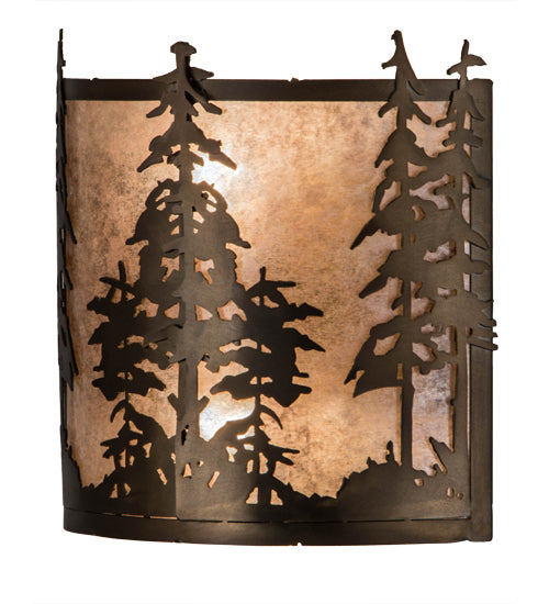 12"W Tall Pines Wall Sconce