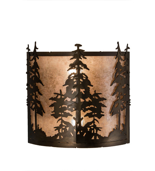 12"W Tall Pines Wall Sconce