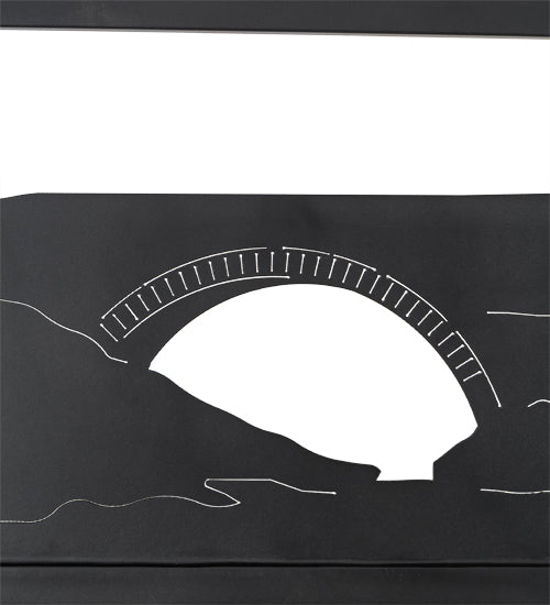 94.5"W Neversink Arched Bridge Decor