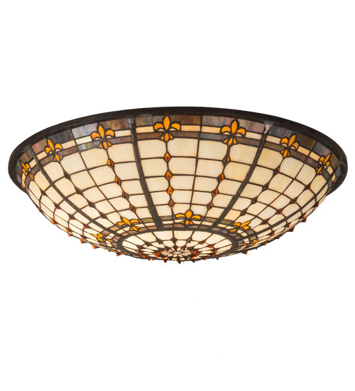 22"W Fleur-De-Lite Shade