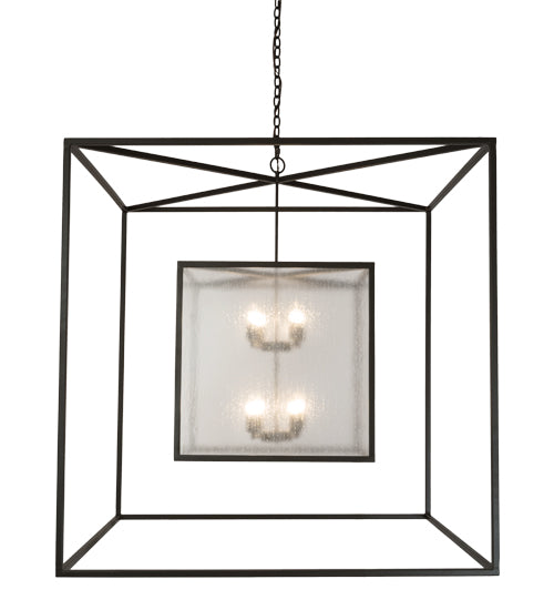 48"Sq Kitzi Box Pendant