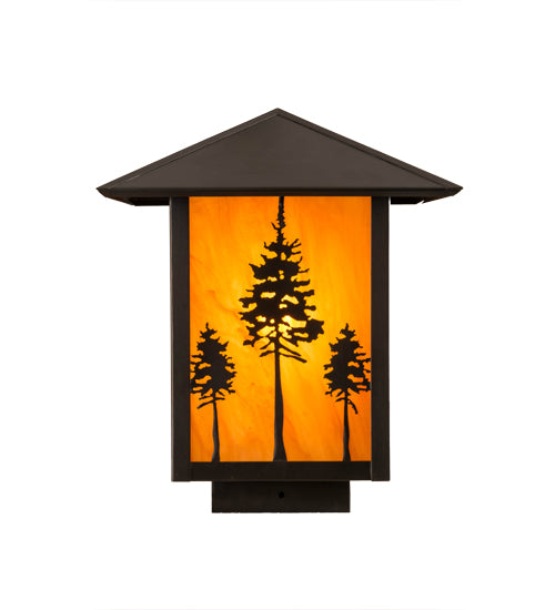 9"Sq Great Pines Deck Light