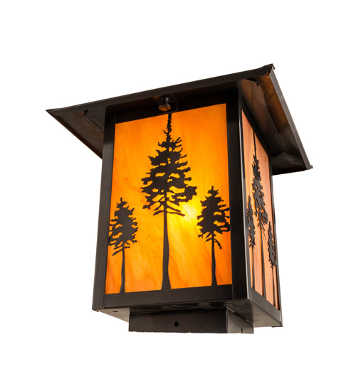 9"Sq Great Pines Deck Light