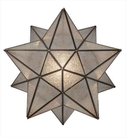 24" Wide Moravian Star Pendant