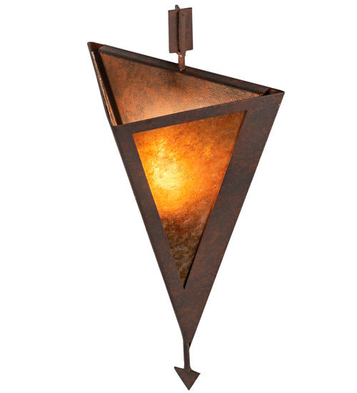 8" Wide Desert Arrow Wall Sconce