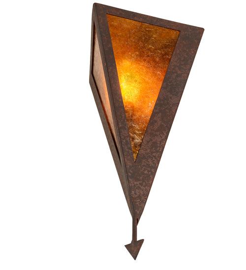 8" Wide Desert Arrow Wall Sconce