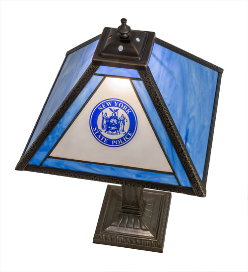 22"H Personalized State Trooper Table Lamp