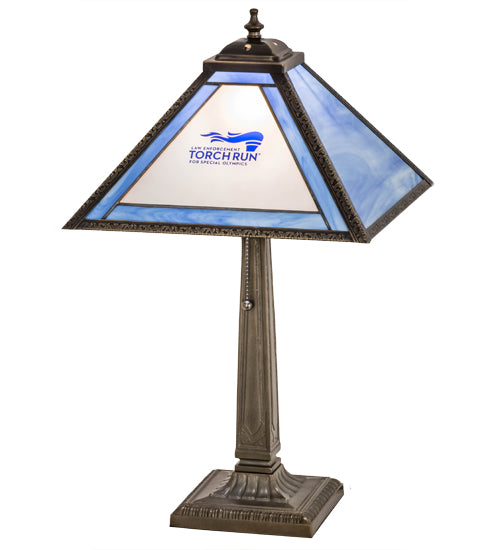 22"H Personalized Torch Run Table Lamp