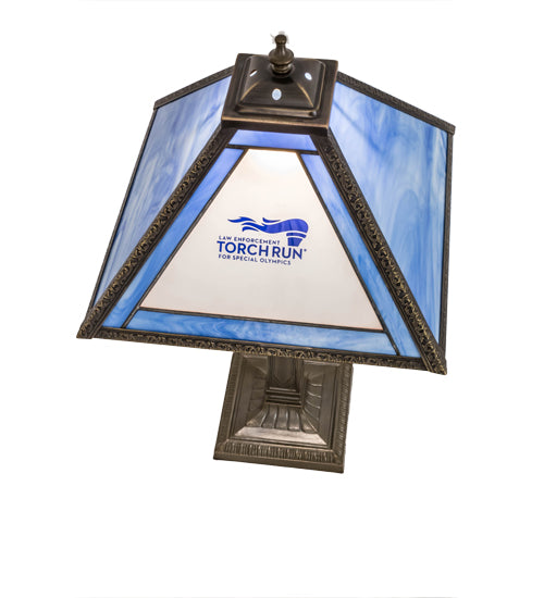 22"H Personalized Torch Run Table Lamp