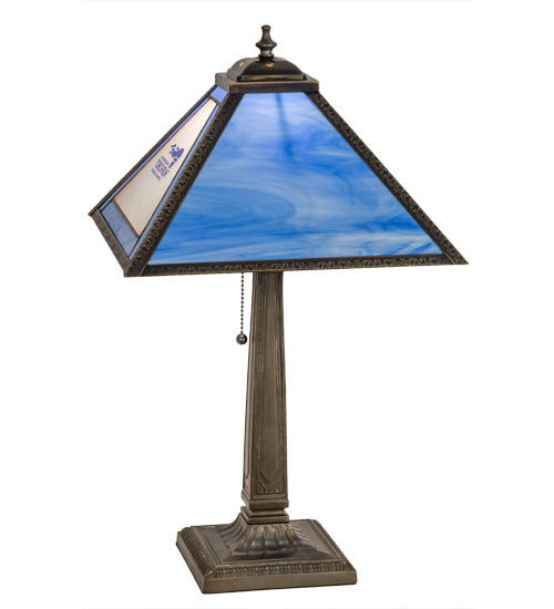 22"H Personalized Torch Run Table Lamp