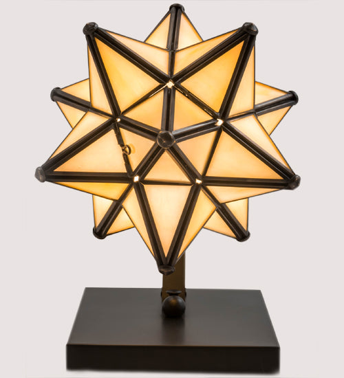 8" Wide Moravian Star Wall Sconce