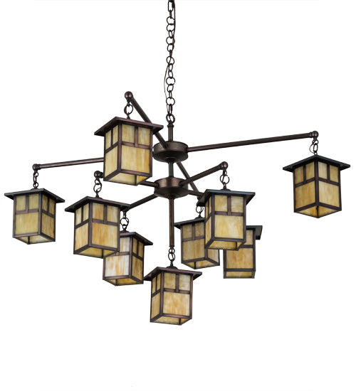 50"W Hyde Park T Mission 9 Lt Chandelier