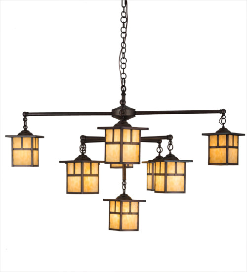 50"W Hyde Park T Mission 9 Lt Chandelier