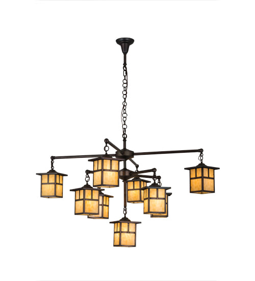 50"W Hyde Park T Mission 9 Lt Chandelier