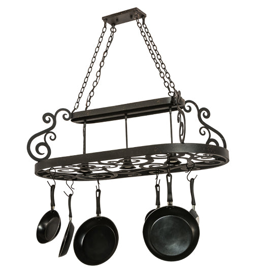 48"L Neo 3 Light Pot Rack