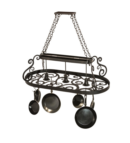 48"L Neo 3 Light Pot Rack