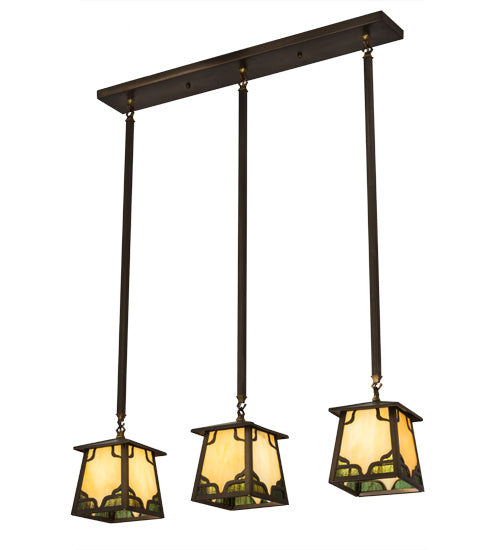 37.5"L Kirkpatrick 3 Lt Island Pendant