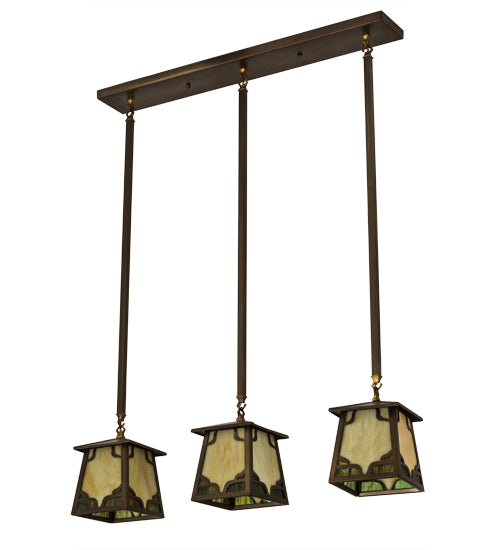 37.5"L Kirkpatrick 3 Lt Island Pendant