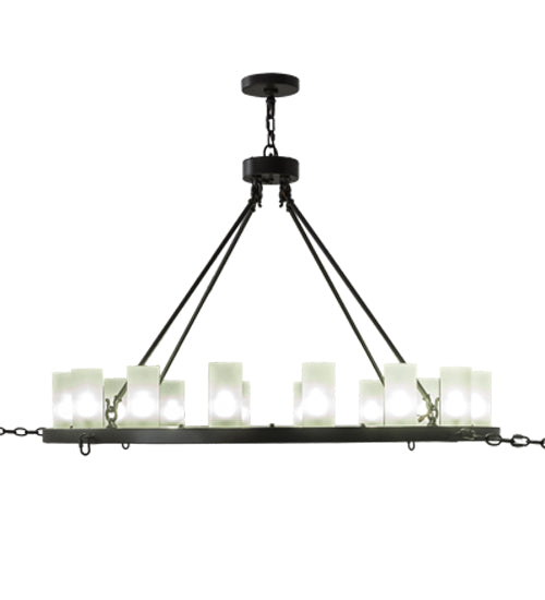 48"W Loxley 16 Lt Chandelier