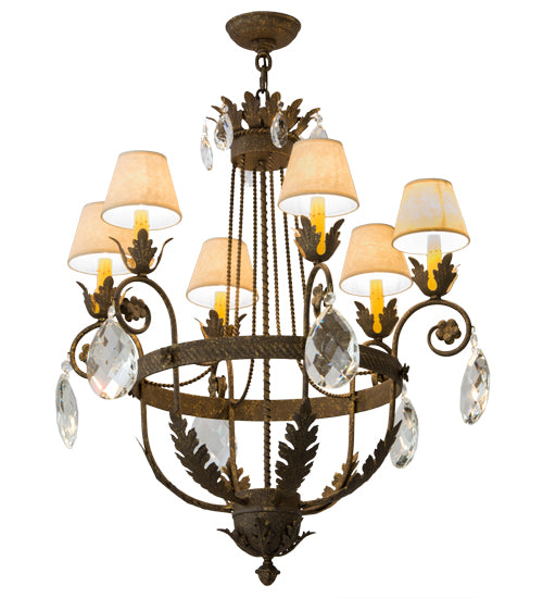 26" Wide Antonia 6 Light Chandelier