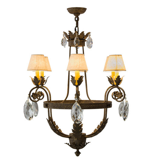 26" Wide Antonia 6 Light Chandelier