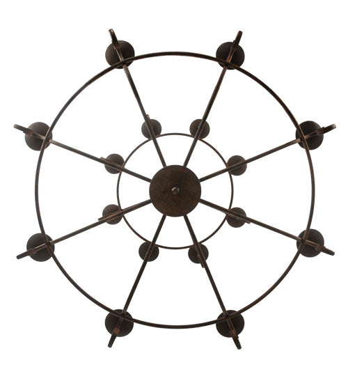 45"W Estrella 16 Lt Two Tier Chandelier