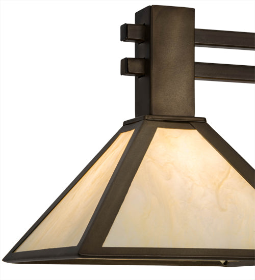 45" Long Soffe 3 Light Island Pendant