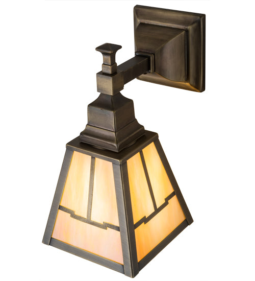 6"W Valley View Mission Wall Sconce