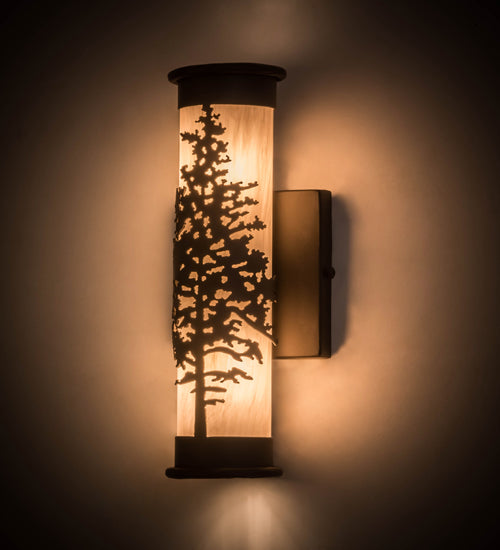 5" Wide Tamarack Wall Sconce