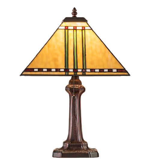 19" High Prairie Corn Table Lamp