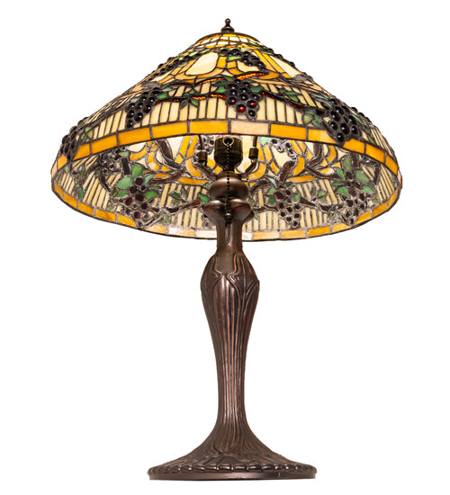 23" High Jeweled Grape Table Lamp