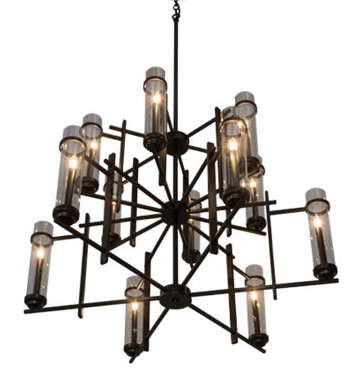 44"W Landon 12 Lt Chandelier