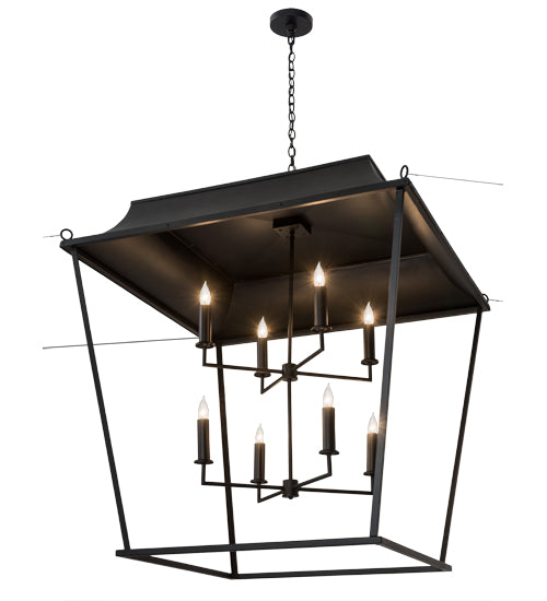 43" Square Bastille Omega Pendant