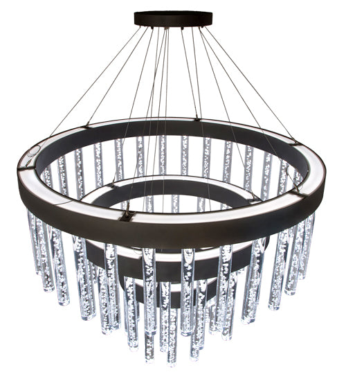 60"W Aquagen Three Tier Chandelier