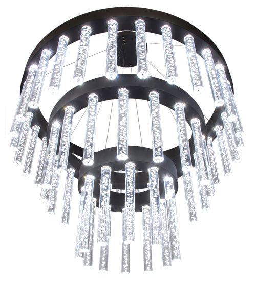 60"W Aquagen Three Tier Chandelier