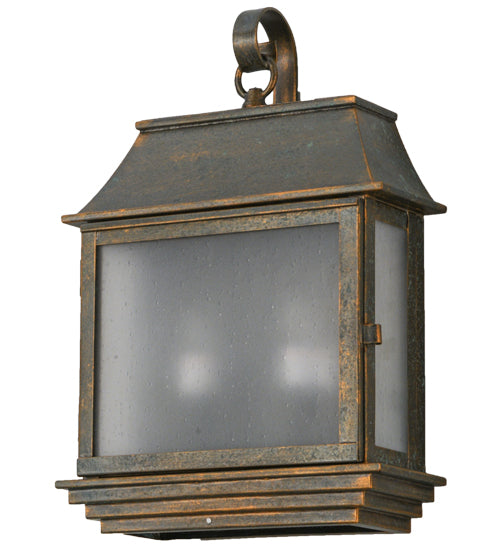 10" Wide Bastille Lantern Wall Sconce