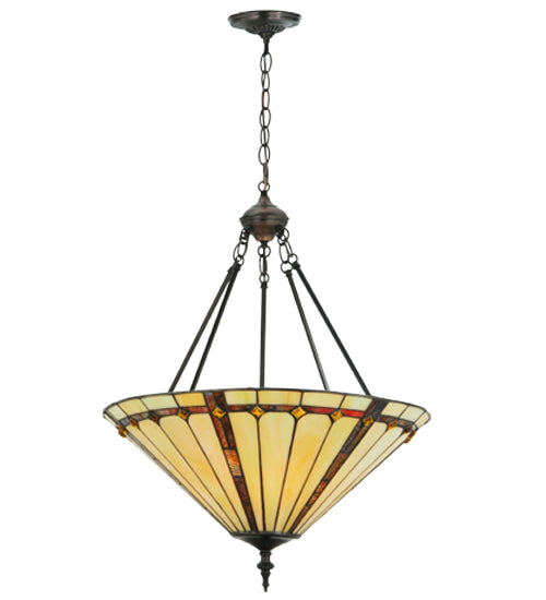 24" Wide Belvidere Inverted Pendant