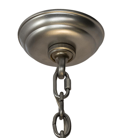 37" Wide Nickel Inverted Pendant Hardware