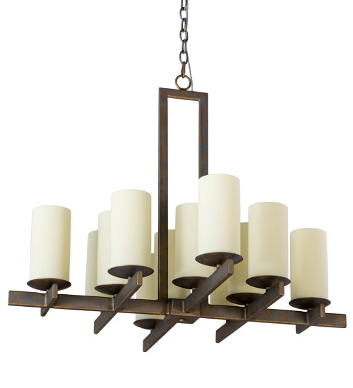 36" Wide Dante 12 Light Chandelier